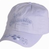 Garment washed cap