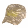 Khaki camouflage cap